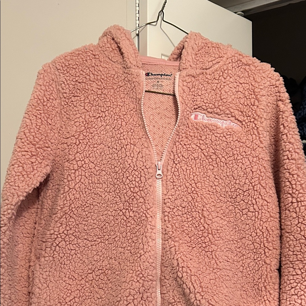 Champion Blush Pink Fleece Jacket